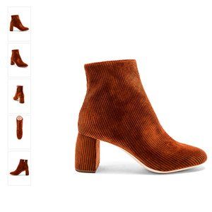 Loeffler Randall Cooper Bootie Cinnamon Corduroy
